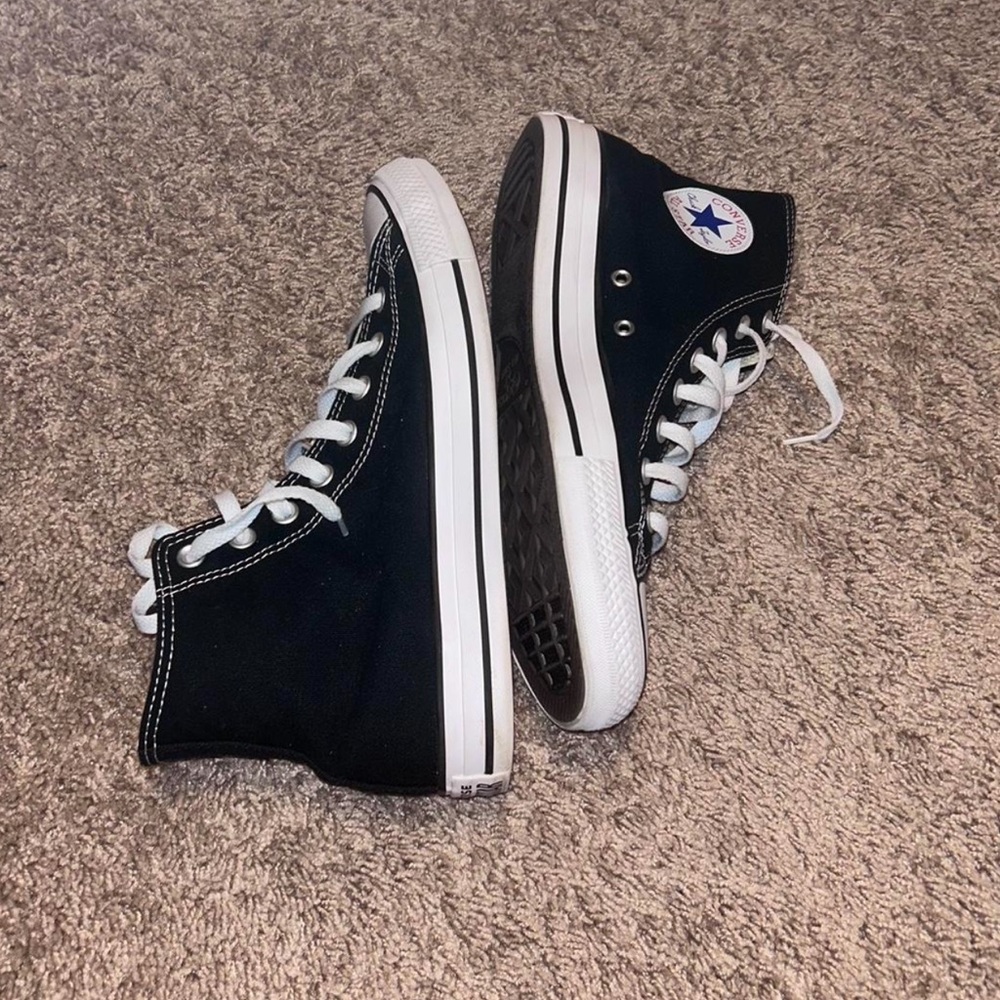 Converse High Top Black W10 M8.5